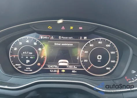 2017 Audi A4 2.0T Season Of Audi Premium from USA, damaged, VIN WAUDNAF46HN046642